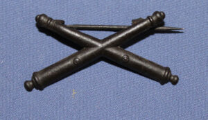 WWI Artillery Officer's Shirt Size Collar Insignia