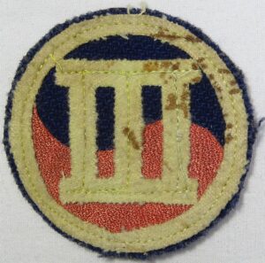 South Korean Army 3rd Corps Patch