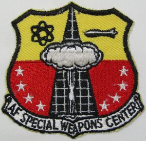 USAF Special Weapons Center Patch