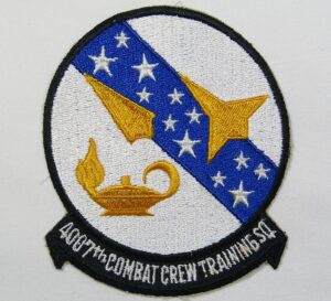 4007th Combat Crew Training Squadron Patch