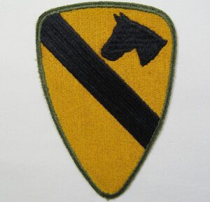 WWII 1st Cavalry Division Patch