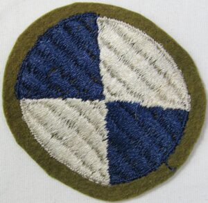 WWI 4th Corps Patch