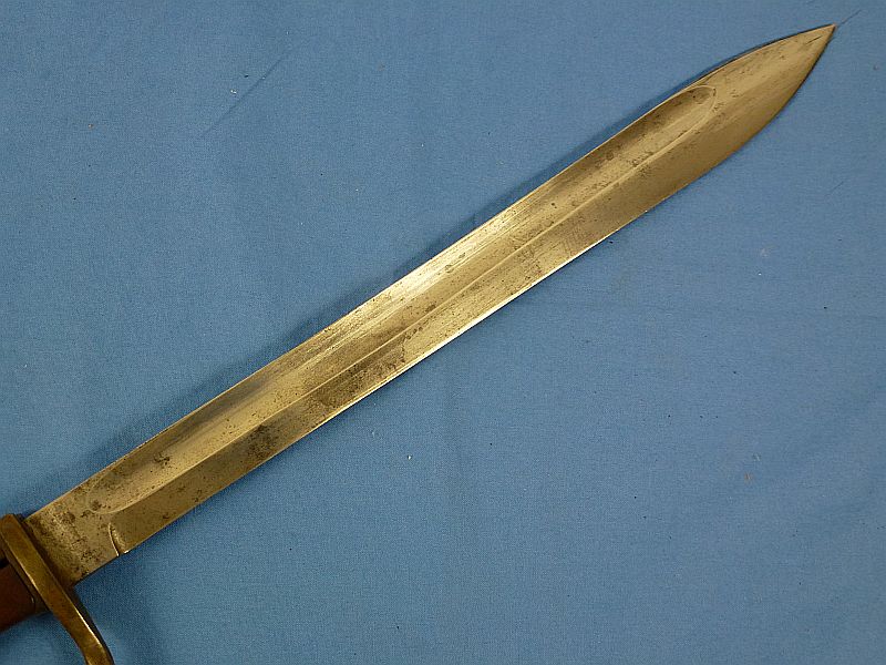 1916 Dated Imperial German Model M1898/05 Butcher Blade Bayonet by Carl Eickhorn with Frog and Knot - Image 4