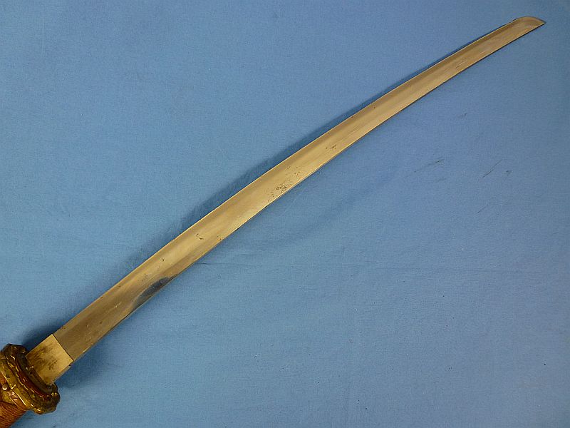 Signed WWI Japanese Army Officer Shin Gunto Sword – Griffin