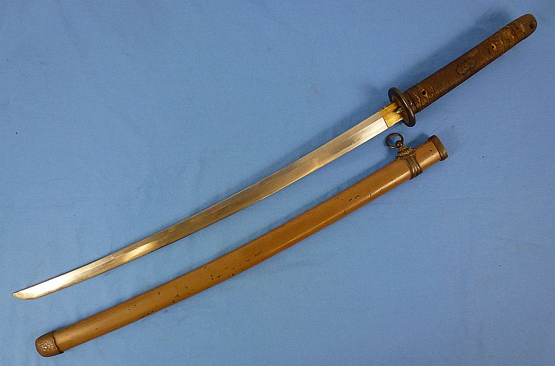 Signed 1944 Dated Shin Gunto Army Officer Sword - Image 3