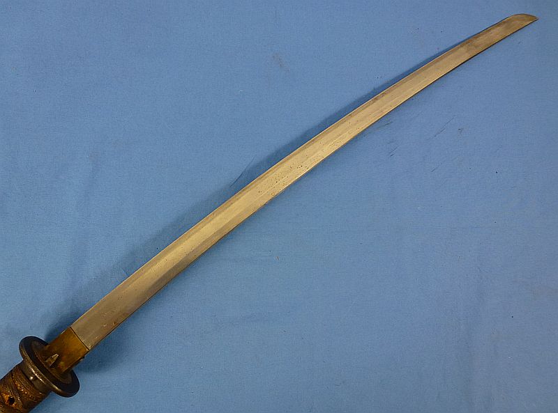 Signed 1944 Dated Shin Gunto Army Officer Sword - Image 4