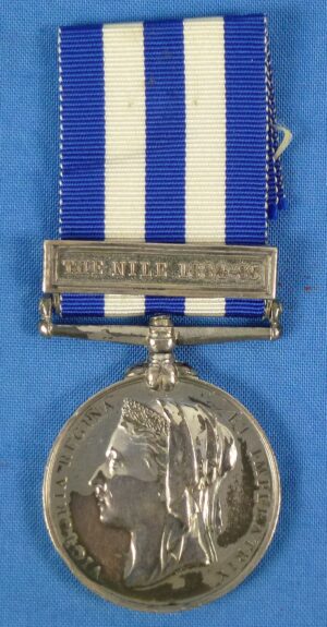 British Egypt Meal with Bar "The Nile 1884-85" to the 20th Hussars