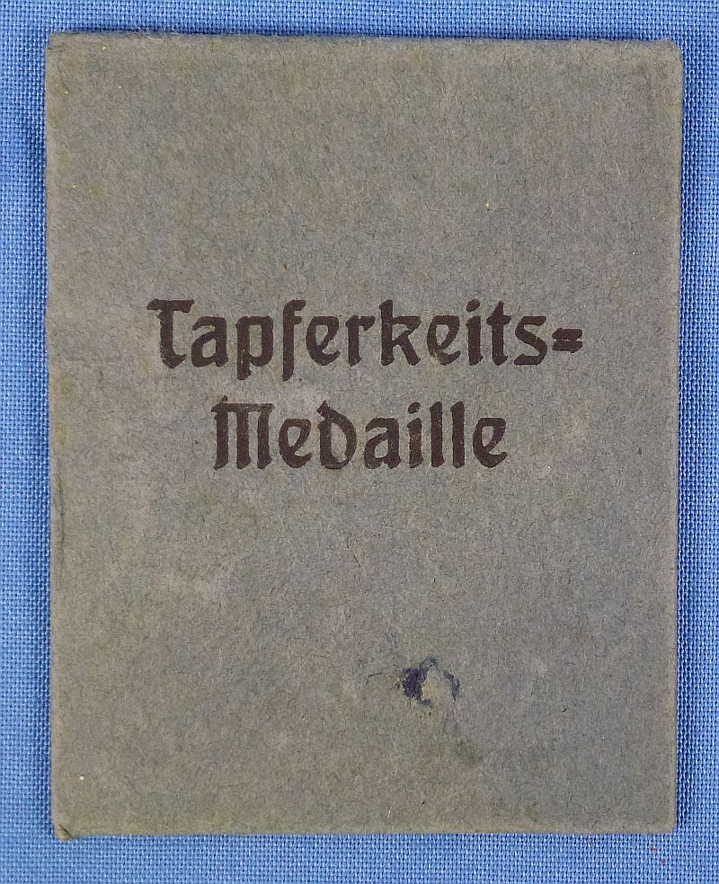 1918 Hesse-Darmstadt Silver Bravery Medal with Award Document - Image 7