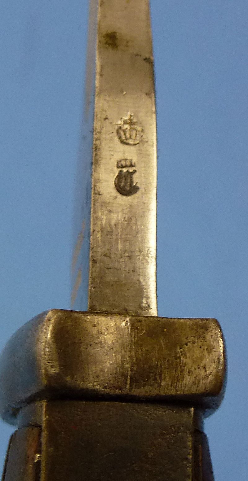 WWI Imperial German Model M1898/05 Weimar Reissue Butcher Blade Bayonet by H. Mundlos & Company - Image 7