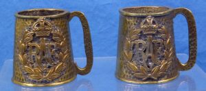A Pair of Small Theater Made Royal Air Force Cups