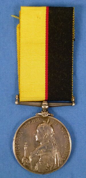 British Queen's Sudan Medal to the Cameron Highlanders