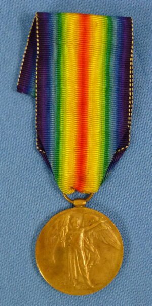 British WWI Victory Medal to the Worcestershire Regiment