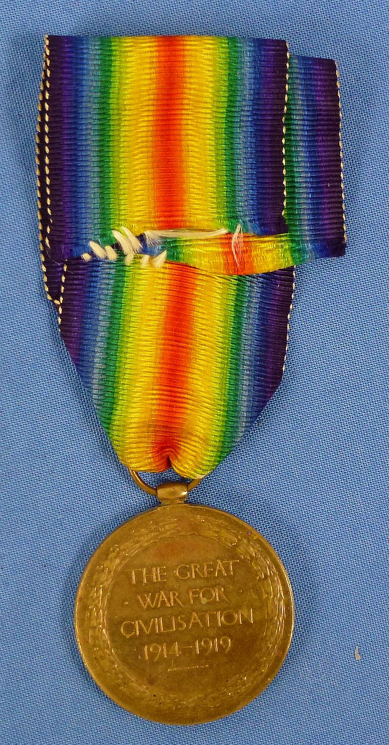 British WWI Victory Medal to the Worcestershire Regiment - Image 2