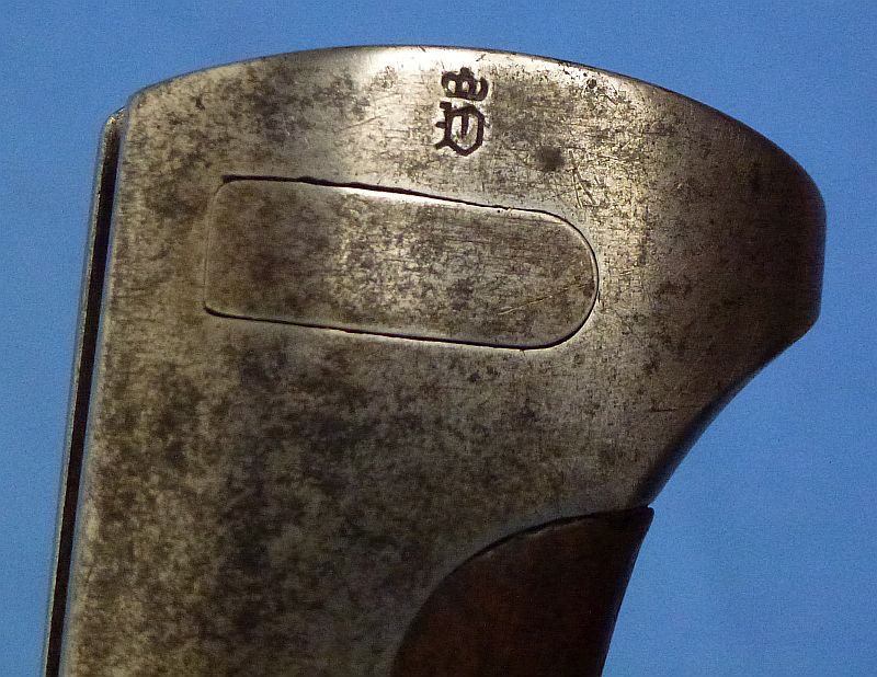 Imperial German Model M1898/05 Butcher Blade Bayonet by Gottlieb Hammersfahr with Frog and Knot - Image 10