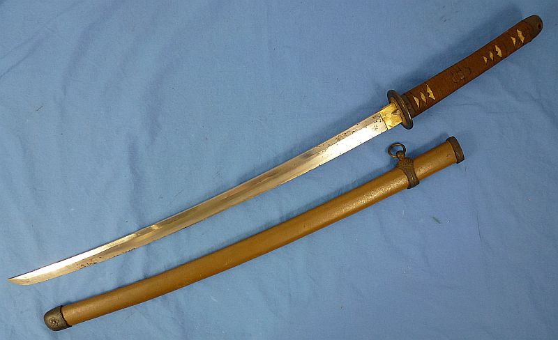 Signed 1945 Dated Shin Gunto Army Officer Sword - Image 6