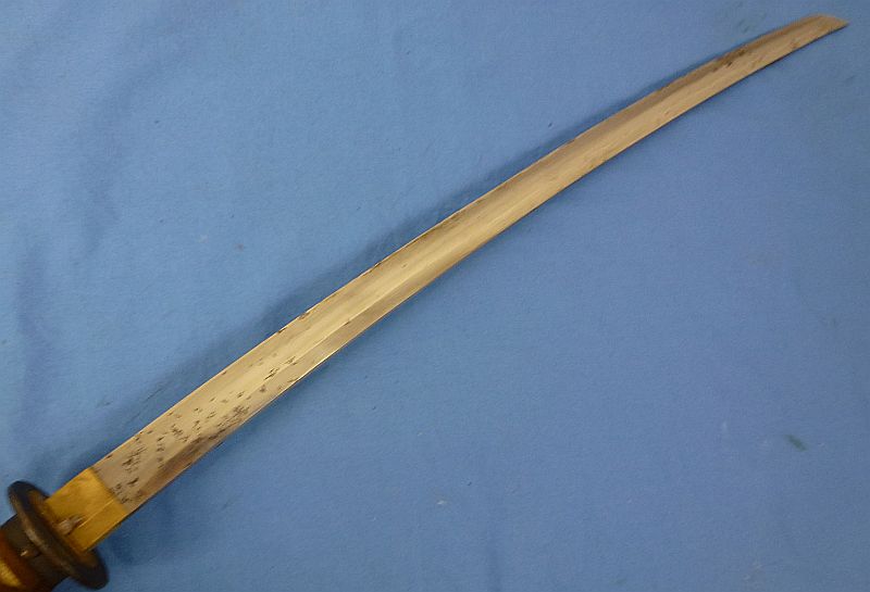 Signed 1945 Dated Shin Gunto Army Officer Sword - Image 9