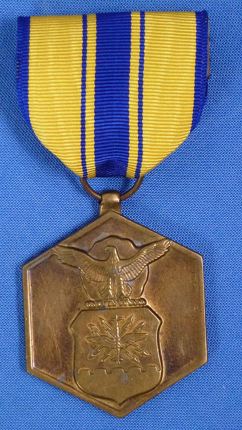 Named, Cased, Bagged and Boxed Air Force Commendation Medal - Image 2