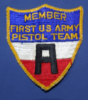 Member 1st U.S. Army Pistol Team Patch