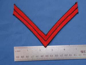 Indian Wars Shirt Size Corporal's Artillery Chevron