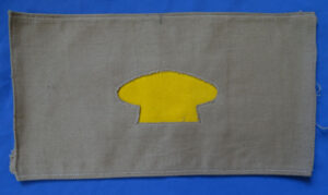 1898-1902 Cavalry Cook Khaki Brassard