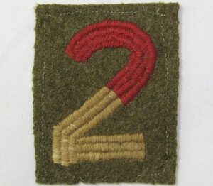WWI 2nd Army Patch