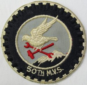 50th Motor Vehicle Squadron Patch