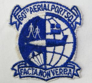 60th Aerial Port Squadron Patch