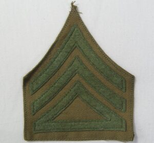WWI Company Supply Sergeant Chevron