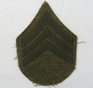 WWI Sergeant Chevron