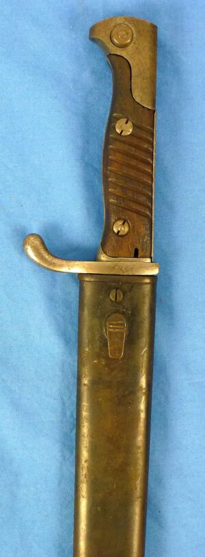 1916 Dated Imperial German Model M1898/05 Butcher Blade Bayonet by Weyersberg Kirschbaum & Company