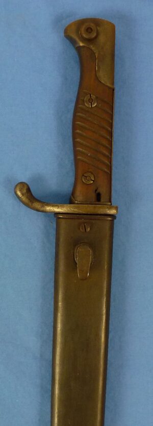 WWI Imperial German Model M1898/05 Butcher Blade Bayonet by Anker-Werke