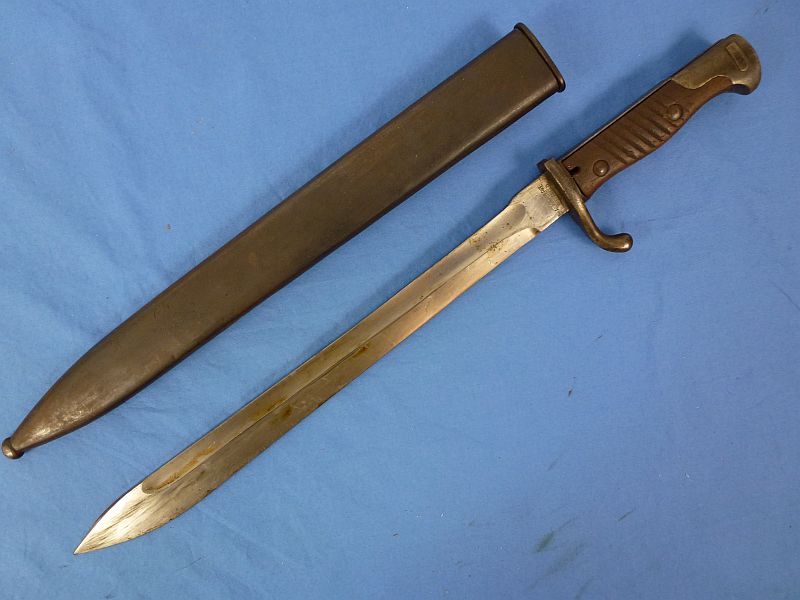 WWI Imperial German Model M1898/05 Butcher Blade Bayonet by Anker-Werke - Image 3
