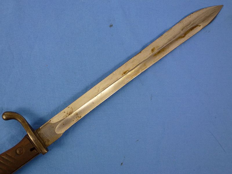WWI Imperial German Model M1898/05 Butcher Blade Bayonet by Anker-Werke - Image 5