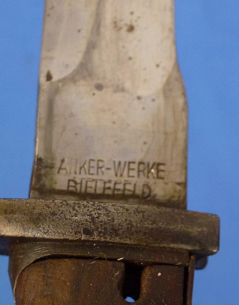WWI Imperial German Model M1898/05 Butcher Blade Bayonet by Anker-Werke - Image 6