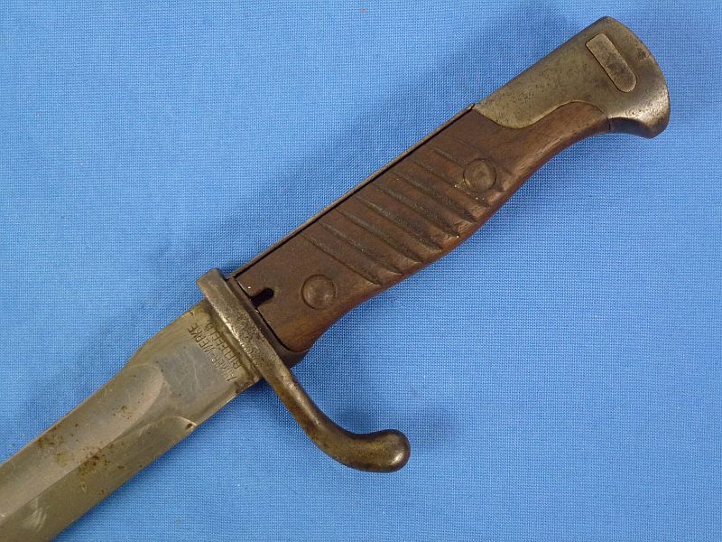 WWI Imperial German Model M1898/05 Butcher Blade Bayonet by Anker-Werke - Image 9