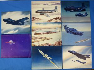 Seven Korean War Era Douglas Aircraft Prints