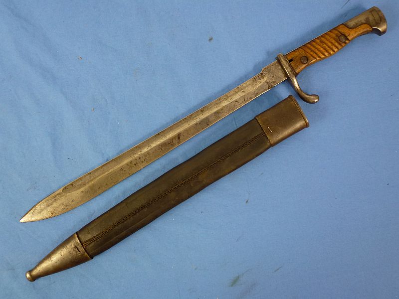 1915 Dated Model M1898/05 Butcher Blade Bayonet by the Prussian Royal Arsenal at Erfurt - Image 3