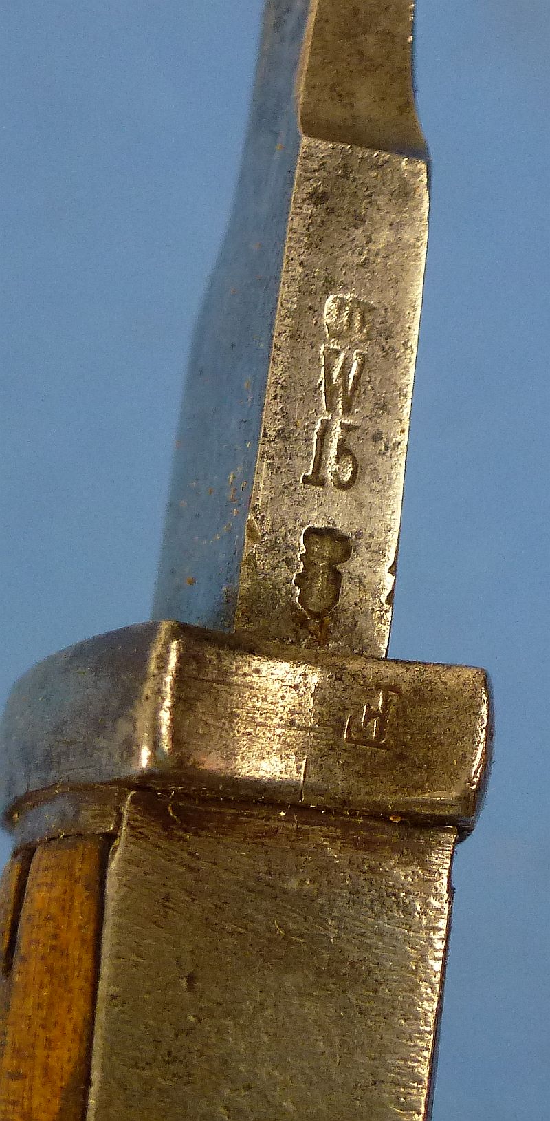 1915 Dated Model M1898/05 Butcher Blade Bayonet by the Prussian Royal Arsenal at Erfurt - Image 7