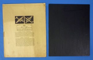 WWII B-26 Marauder Bomber Aircraft Identification Model