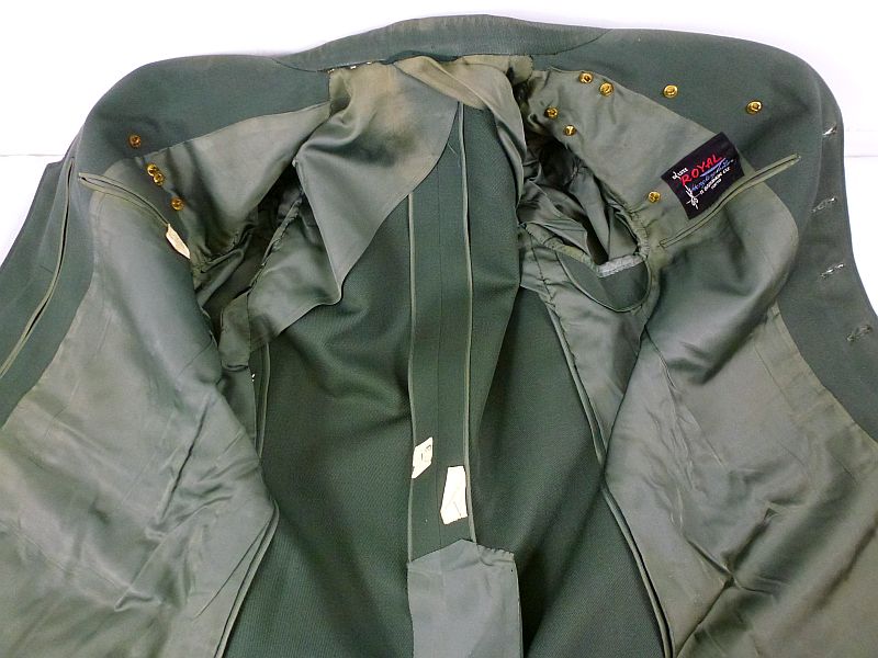 The Uniform, with Signed Notes, and World War II Overseas Cap of General James Van Fleet - Image 8