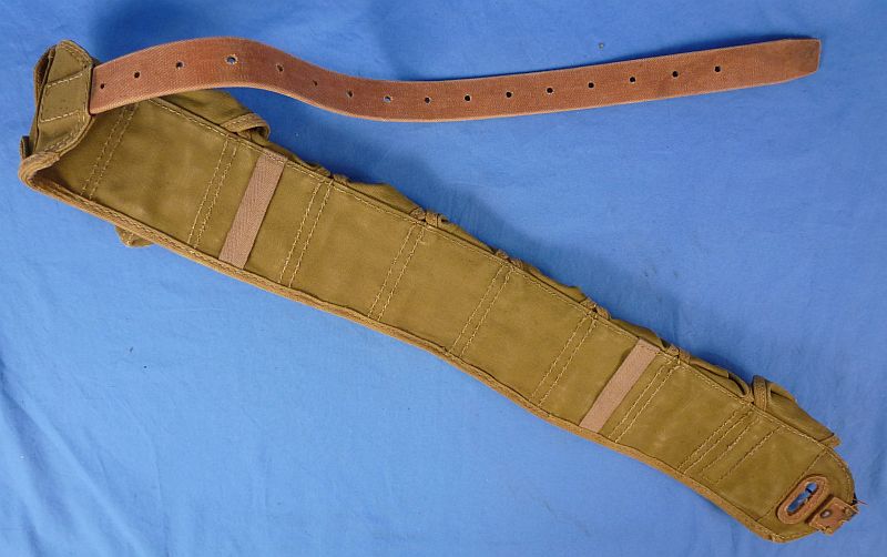 WWII Japanese Army Paratrooper Ammunition Bandolier - Image 2