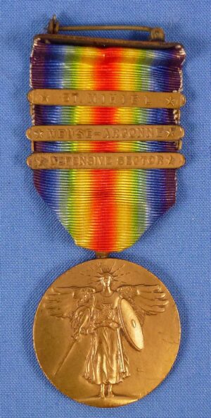 WWI Three Bar Victory Medal