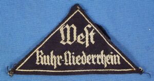 BDM District Sleeve Triangle of West Ruhr-Niederrhein