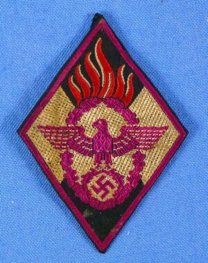 HJ Fire Defense Sleeve Badge