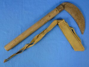 1941 Dated Japanese Army Issue Scythe with Cover