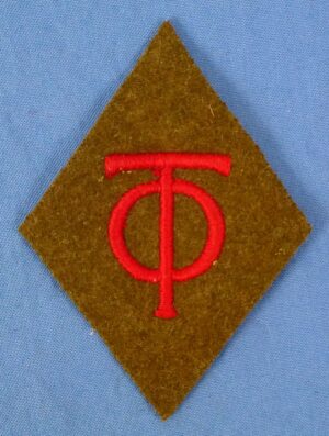Organization Todt Mannschaften Collar Tab
