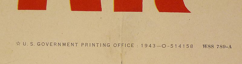 1943 Treasury Department War Bond Poster with Mailing Envelope and Letter - Image 3