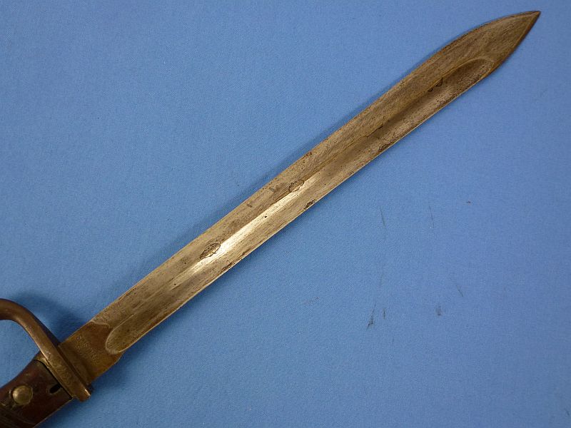 1916 Dated Imperial German Model M1898/05 Butcher Blade Bayonet by Simson & Company - Image 5