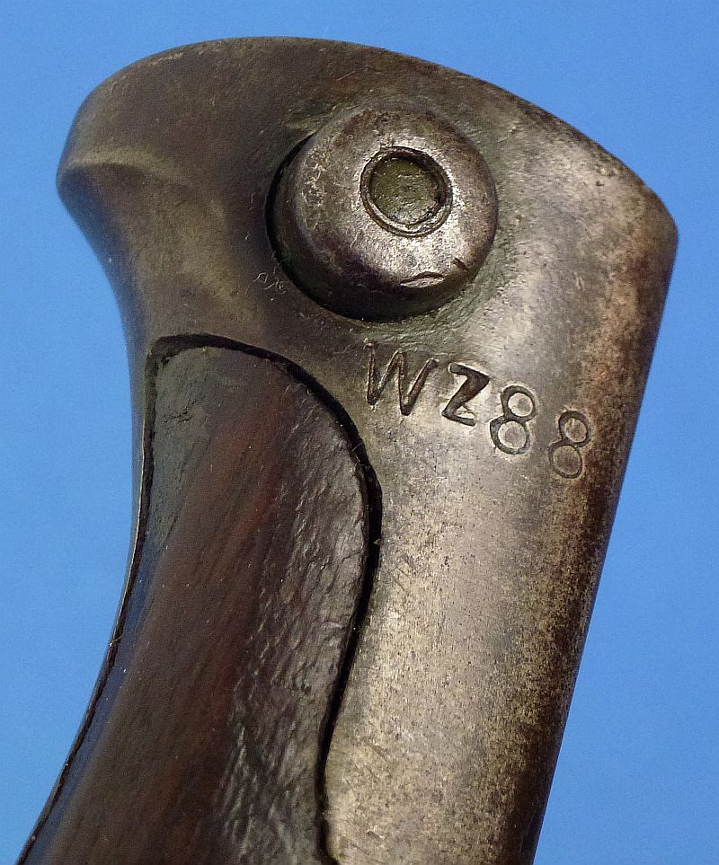 1916 Dated Imperial German Model M1898/05 Butcher Blade Bayonet by Simson & Company - Image 10