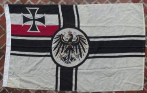 Imperial German National War Flag - 46-1/2 X 77 inches